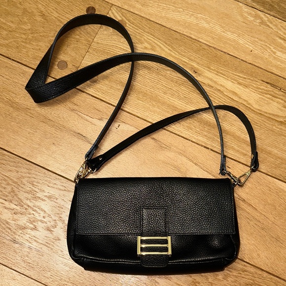 LEATHER CROSSBODY - Picture 1 of 7